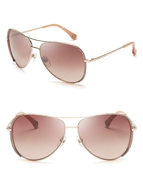 michael kors women's shades aviator